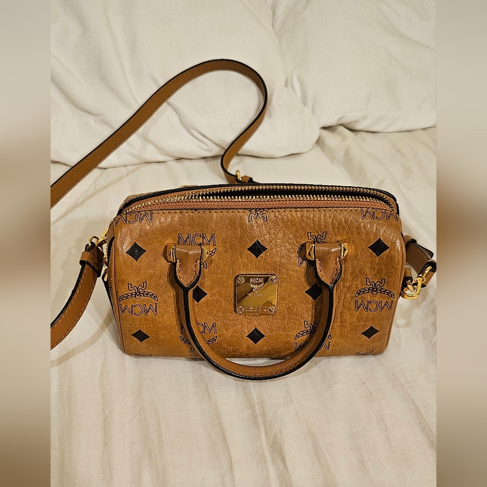 MCM Brown Crossbody Bag